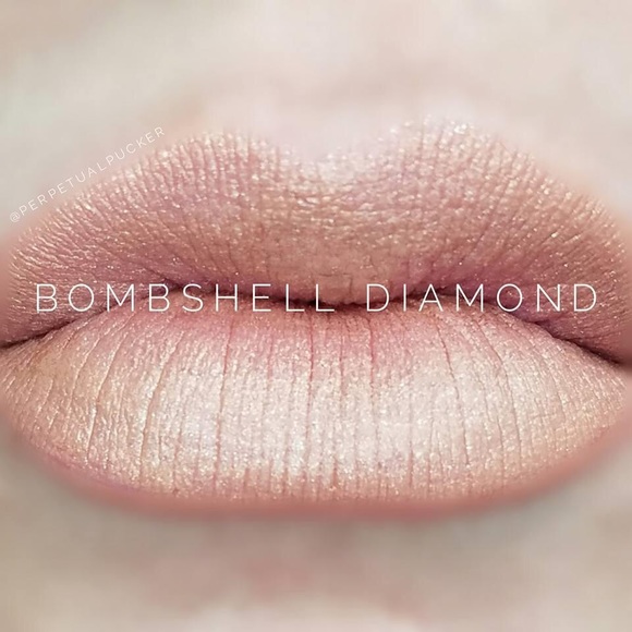 Nude Peach Diamond Sparkle Long Lasting Lip Color - Picture 2 of 10